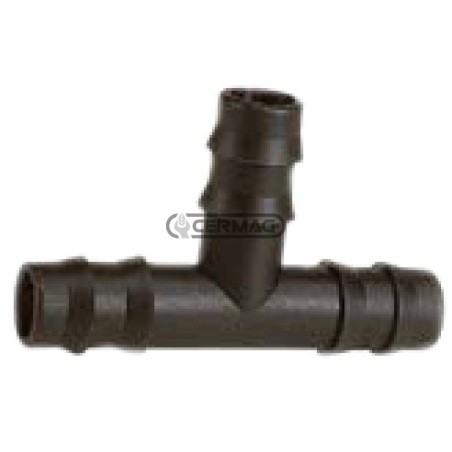 Soporte para manguera en forma de T, diámetro 16 mm, 25624 | NewgardenAgri.com