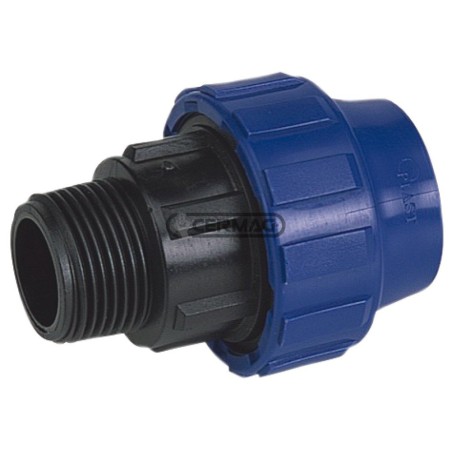 Raccordo dritto maschio Dimensioni 25x3/4" 25717 | NewgardenAgri.com