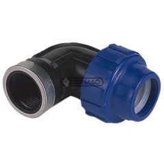 Raccordo curvo femmina Dimensioni 63x2" 25756 | NewgardenAgri.com