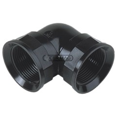 Raccordo curvo 90° FEMMINA - FEMMINA Filettatura 1" Gas 26628 ARAG | NewgardenAgri.com