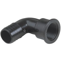 Raccordo portagomma curvo Filetto Interno - 3/4" Gas Diametro 22 mm 25124 ARAG | NewgardenAgri.com