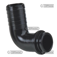 Raccordo portagomma 90° con girello Filetto Girello - 1"1/2 Gas Diametro 40 mm 25156 ARAG | NewgardenAgri.com