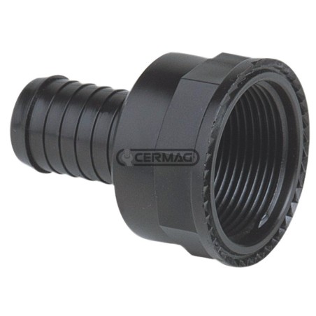 Raccordo portagomma diritto Filetto Interno - 1/2" Gas Diametro 15 mm 26565 ARAG | NewgardenAgri.com