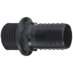Raccordo portagomma diritto Filetto Esterno - 1" Gas Diametro 20 mm 26605 ARAG | NewgardenAgri.com