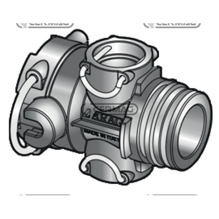 Body with double fork attachment T3-T1F 28062 ARAG | NewgardenAgri.com