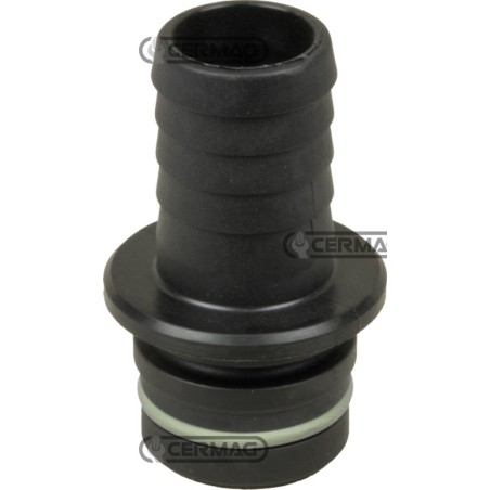 Raccordo portagomma diritto Diametro 25 mm 27247 ARAG | NewgardenAgri.com