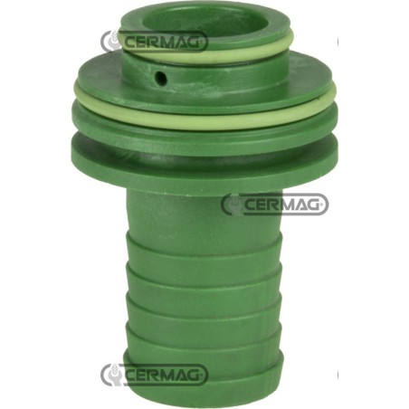 Raccordo portagomma diritto Diametro 30 mm 27248 ARAG | NewgardenAgri.com