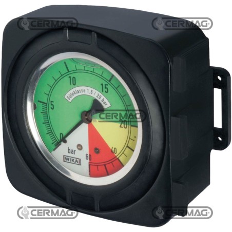 Kit manometro ISO 0-60 BAR Scala 0 ÷ 20/60 Bar 27469 ARAG | NewgardenAgri.com