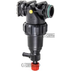 Filtro en línea autolimpiante, conexión T5, malla de acero inoxidable de 80 hilos - 150 ÷ ??160 l/min 27239 ARAG | NewgardenA...