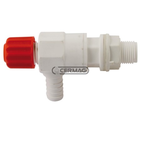 RUBINETTO A SPILLO IN POLIPROPILENE 25962 | NewgardenAgri.com