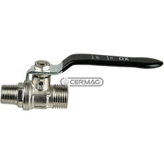 Rubinetto a sfera - Destro Filettatura 1/2 " - 3/8 " 25112 | NewgardenAgri.com