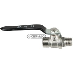 Rubinetto a sfera - Sinistro Filettatura 1/2 " - 3/8 " 27092 | NewgardenAgri.com