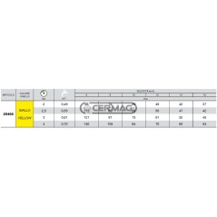APE Serie 110° Lüfterdüse - Gelb 25468 Albuz