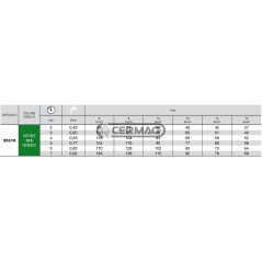 Buse d'induction d'air ISO série AVI 110° - 015 26316 Albuz