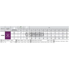 Boquilla de doble abanico ISO ATC Serie 110° - 025 27528 ARAG