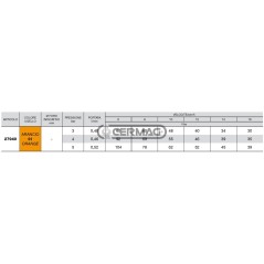 Boquilla de inducción de aire ISO Serie AVI TWIN 110° - 01 27940 Albuz