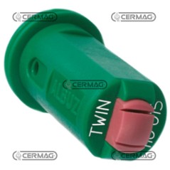 Boquilla de inducción de aire ISO Serie AVI TWIN 110° - 015 27941 Albuz | NewgardenAgri.com