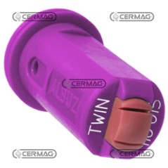 Boquilla de inducción de aire ISO Serie AVI TWIN 110° - 025 27943 Albuz | NewgardenAgri.com