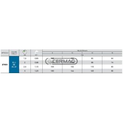 Boquilla de inducción de aire ISO Serie CVI 110° - 03 27951 Albuz