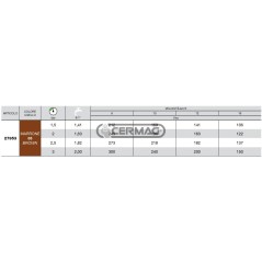 Boquilla de inducción de aire ISO Serie CVI 110° - 05 27953 Albuz