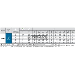 Boquilla antideriva descentrada Código AOC08003 27547 ARAG