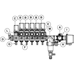 Allgemeines elektrisches Regelventil, Druck 20 bar, Durchfluss 180 l/min, 27204 ARAG