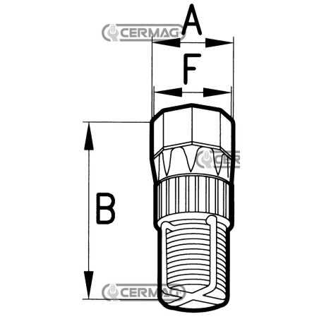 VALVES DE PIED À PASSAGE INTÉGRAL 25571