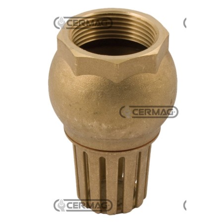 Clapet de pied avec crépine Filetage 1"1/4 Gaz 25906 | NewgardenAgri.com
