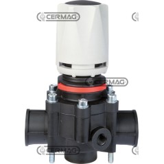 Vanne de régulation manuelle à membrane Pression 40 bar Débit 200 l/min 28164 | NewgardenAgri.com