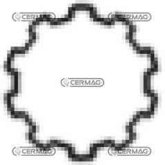 Bevel gear insert 10-tooth profile 27494