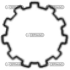 Bevel gear insert 11-tooth profile 27495