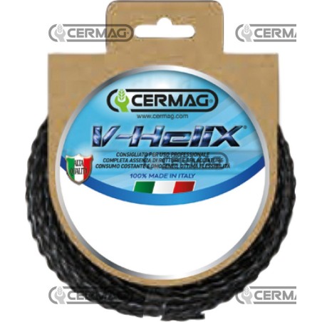 V-ELIX spiral nylon thread - high quality Diameter 3.3 mm Length 9 m 28598 CERMAG | NewgardenAgri.com