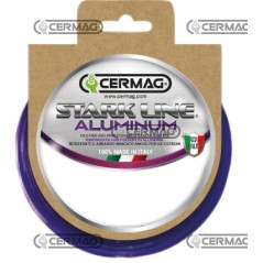 Cable redondo de nailon STARK LINE ALUMINUM - alta calidad. Diámetro: 2,4 mm. Longitud: 17 m. 26855 CERMAG | NewgardenAgri.com