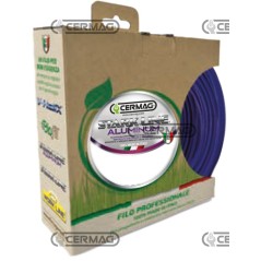 Cable de nailon redondo de aluminio STARK LINE - alta calidad. Diámetro: 3 mm. Longitud: 53 m. 26859 CERMAG | NewgardenAgri.com