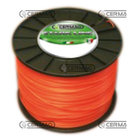 Filo nylon tondo STARK LINE - alta qualità Diametro 6 mm Lunghezza 86 m - 3 kg 28093 CERMAG | NewgardenAgri.com