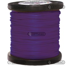 Cable de nailon redondo STARK LINE ALUMINUM - alta calidad. Diámetro: 2,7 mm. Longitud: 1248 m - 8 kg. 28589 CERMAG | Newgard...