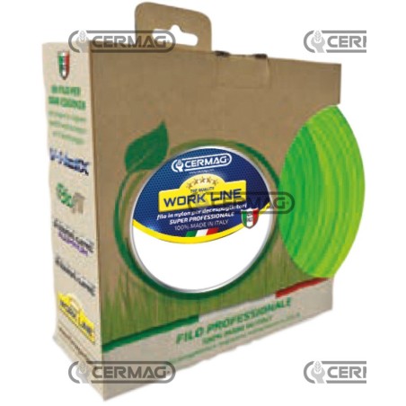 Cable de nailon redondo LÍNEA DE TRABAJO Diámetro 4 mm Longitud 30 m 27499 CERMAG | NewgardenAgri.com