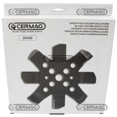Lama da taglio a 8 denti MACINONE Diametro 255 mm Spessore 3 mm 28456