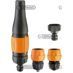 4-TEILIGES SET - MITTLERE DURCHFLUSSLANZE MIT DOPPELVERSTELLBAR 26983 | NewgardenAgri.com