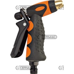 PISTOLA DE AGUA DE METAL Y CAUCHO 26988 | NewgardenAgri.com
