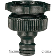 Presa per rubinetti filettati con adattatore Filettatura 3/4" - 1" Gas 27149 | NewgardenAgri.com