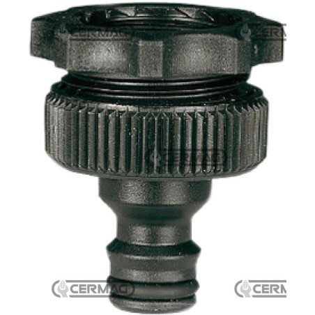Llave de grifo roscada con adaptador Rosca 3/4" - 1" Gas 27149 | NewgardenAgri.com
