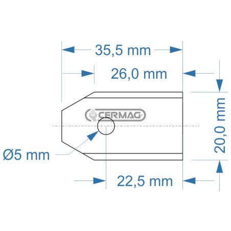 kit lame per robot automatici (9PZ) 46247