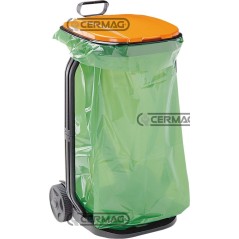 SACK TROLLEY - CARRELLO RACCOGLI ERBA E FOGLIE 27001 | NewgardenAgri.com