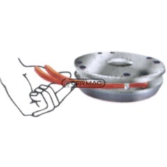 Cabezal de aluminio ultraligero con fijación universal 27268 Hecho en Italia