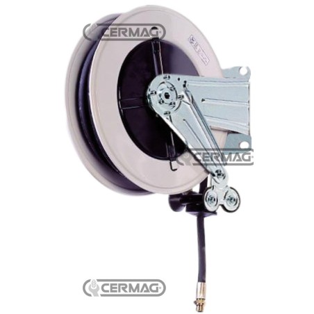 Raasm 27211 Edelstahl-Schlauchaufroller mit ABS-Trommel | NewgardenAgri.com
