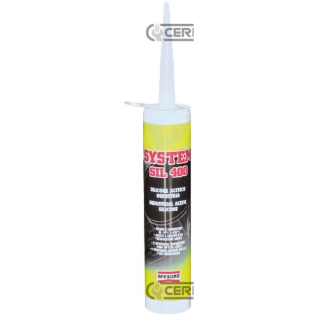 Silicona negra resistente al calor - 310 ml 20292 AREXONS | NewgardenAgri.com