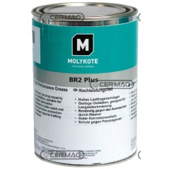 Grasso al bisolfuro di molibdeno BR2 PLUS - 1 Kg 20758 MOLYKOTE | NewgardenAgri.com
