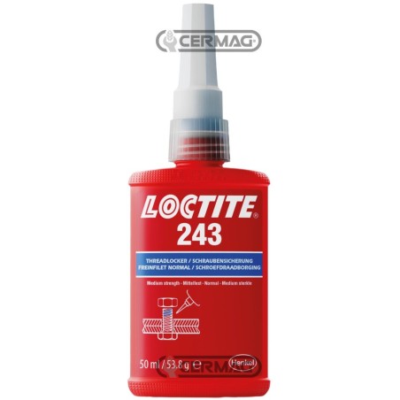 Schraubensicherung mittelfest – 50 ml 21053 LOCTITE | NewgardenAgri.com