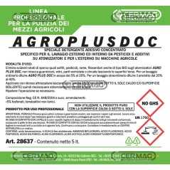 AGRO PLUS DOC Détachant pour pesticides - 5 L 28637 CERMAG